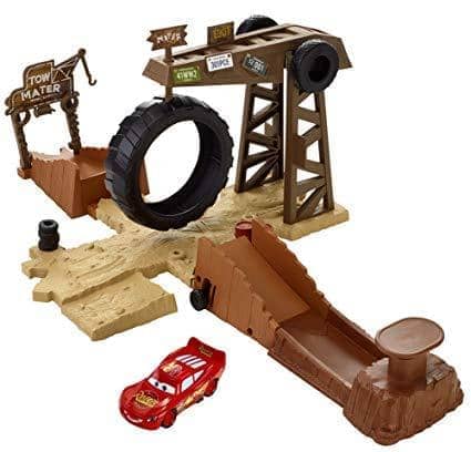 Disney Pixar Cars Smokey's Tractor Challenge Playset