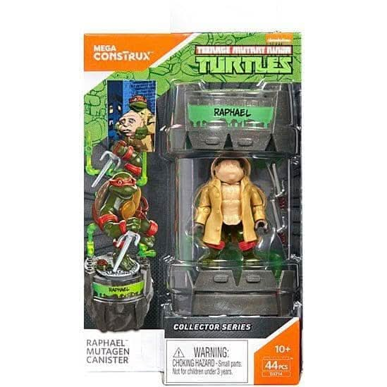 Mega Construx Teenage Mutant Ninja Turtles Classic Series Raphael Mutagen Canister