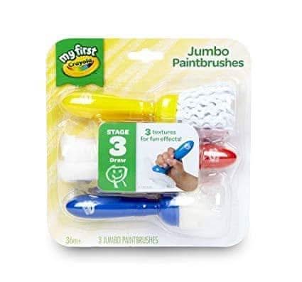 Crayola My First Jumbo Paintbrushes